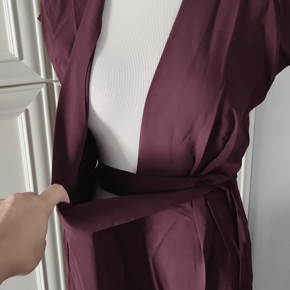 *Bestseller!* NWT REISS | Maxime Midi Wrap Dress - Picture 11 of 12